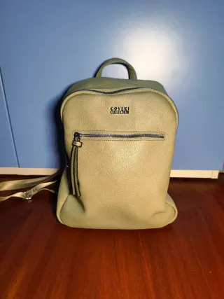 Zaino Coveri Collection in pelle sintetica cachi