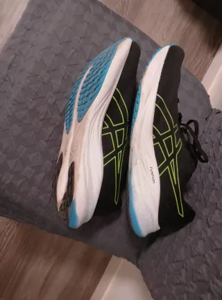 Zapatillas Asics Running Negro/Verde