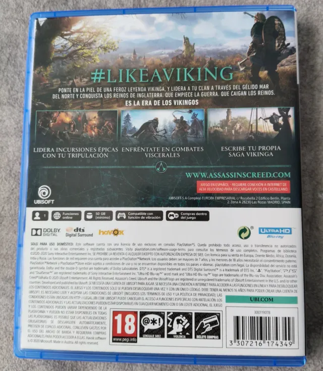 Juego PS5 Assassin's Creed Valhalla