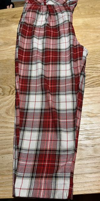 Pantalón cuadros tartán talla L