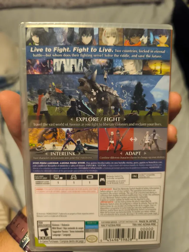 Xenoblade Chronicles 3 Switch Precintado