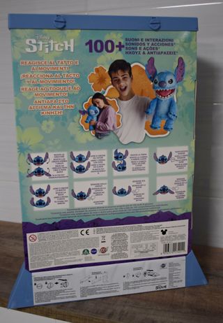 DISNEY - MUÑECO INTERACTIVO DE ESTICH - NUEVO