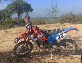 Moto ktm enduro