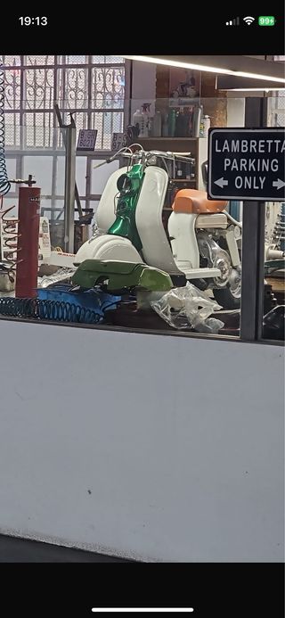 Lambretta 125 LD Año 1958