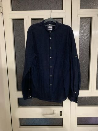 Camicia Zara Uomo Blu