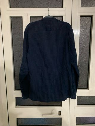 Camicia Zara Uomo Blu
