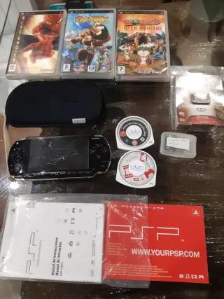 Console Sony PSP 1004 Nera + Accessori