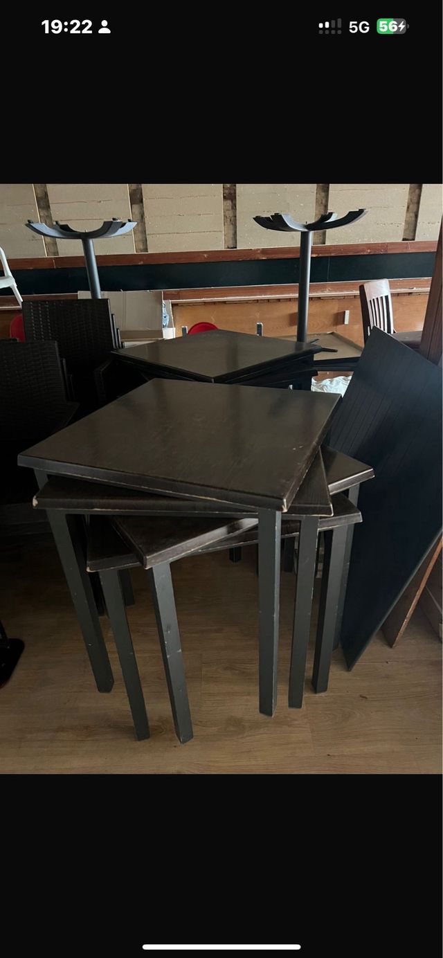 Sillas de plástico para restaurante