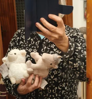 Set 5 peluche nuovi con cartellino