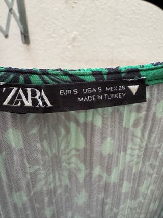 Vestido Zara estampado floral