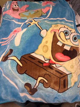 Manta Spongebob Cama 90