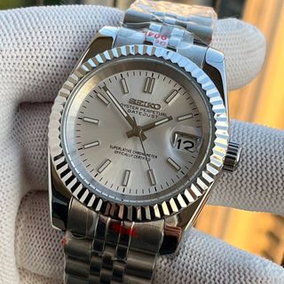 Seiko Mod Datejust "White"
