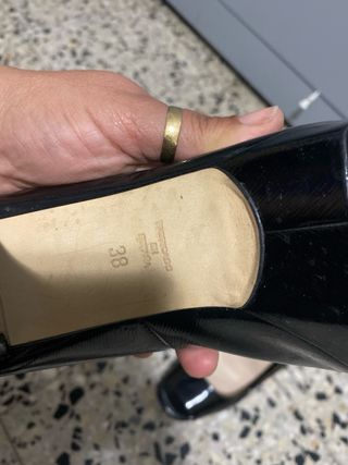 Zapatos tacón Gloria Ortiz negros