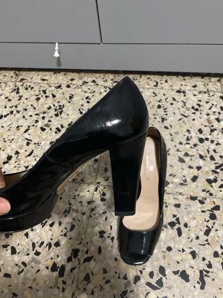 Zapatos tacón Gloria Ortiz negros