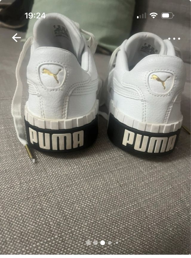 Zapatillas Puma Mujer Blancas