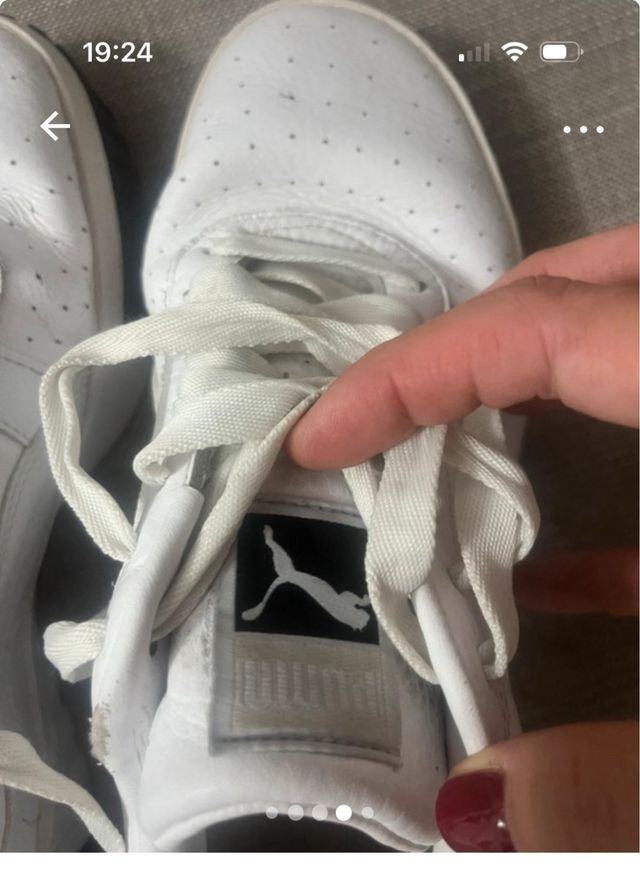 Zapatillas Puma Mujer Blancas