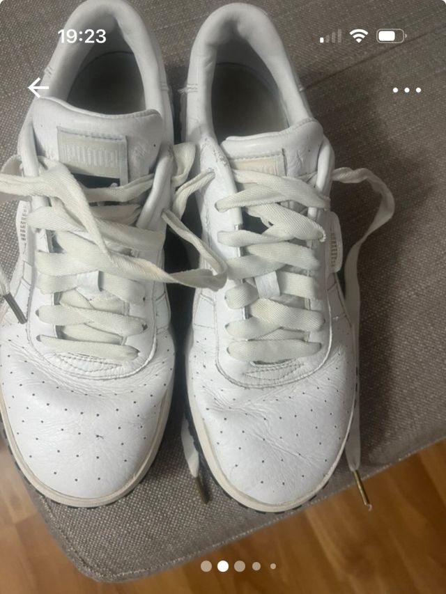 Zapatillas Puma Mujer Blancas