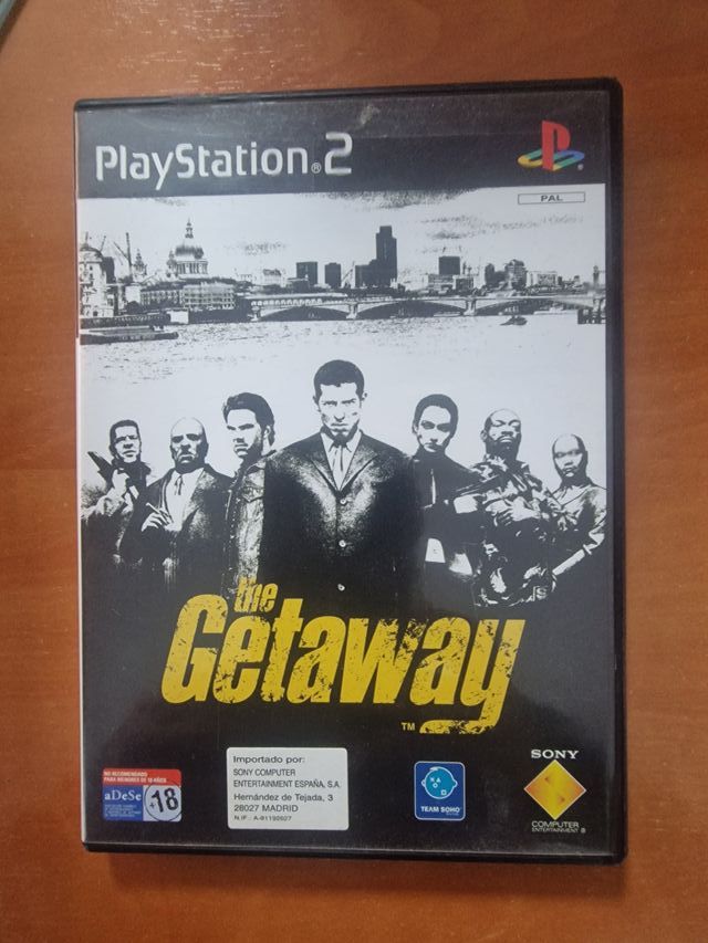 The Getaway PS2 (PlayStation 2) PAL