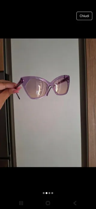 Occhiali da sole donna viola