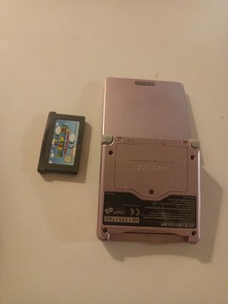 Nintendo Advance SP + S. Mario world