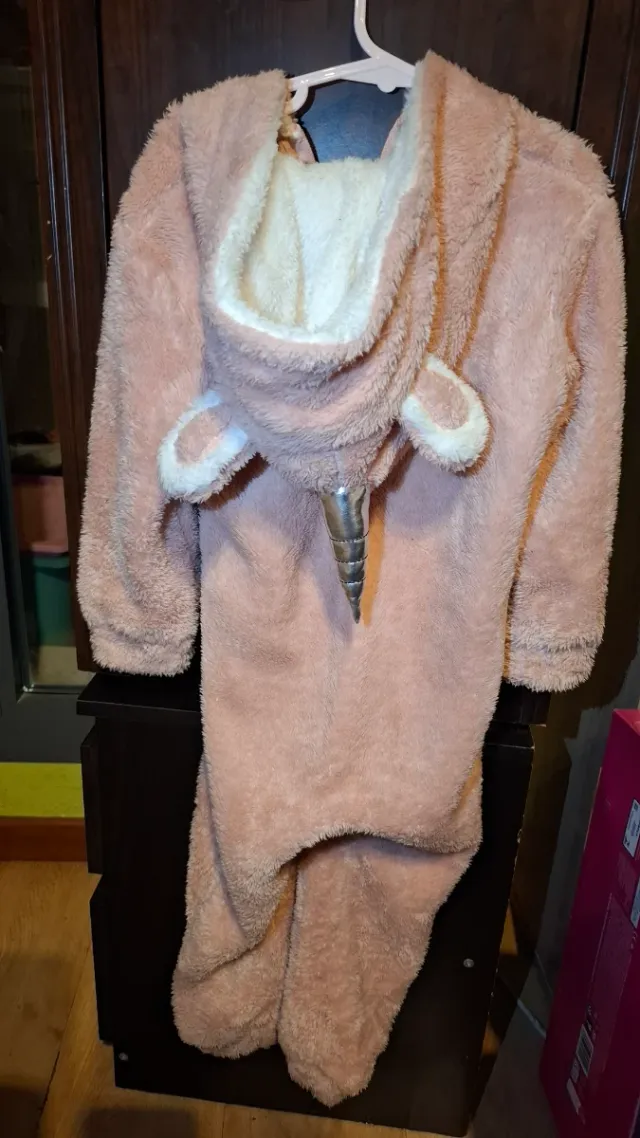 Pijama 1 pieza niña diseño de unicornio