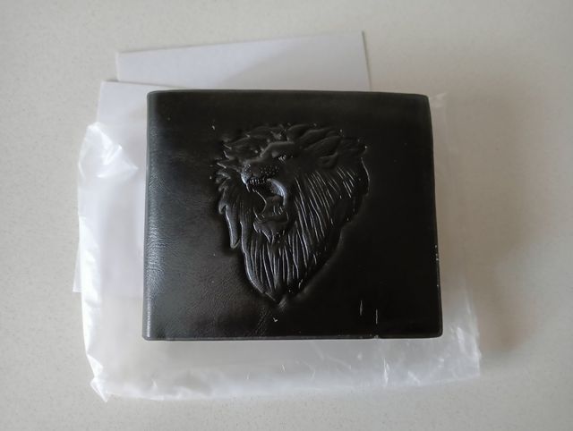Cartera León 3D Negra a estrenar