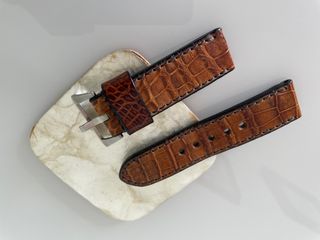 Correa Kain Heritage 24mm. Cocodrilo. Exquisita.