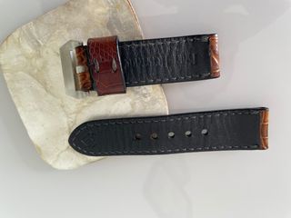 Correa Kain Heritage 24mm. Cocodrilo. Exquisita.