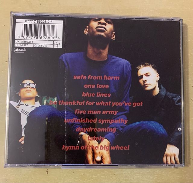 CD Massive Attack - Blue Lines.