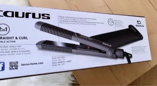 Plancha Pelo Taurus y dos regalitos de viaje
