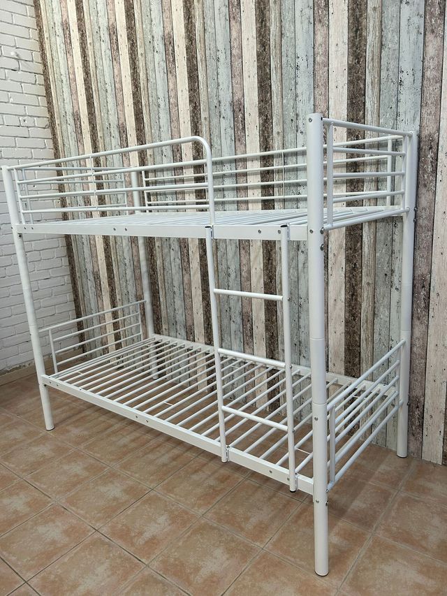 Litera individual blanca 90x190 NUEVA oferta