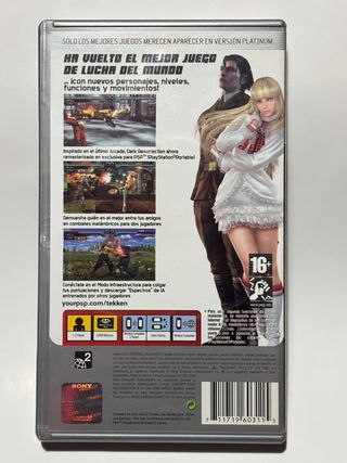 Tekken Dark Resurrection PSP Completo