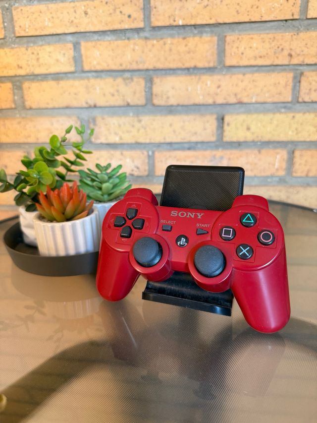 Controle PS3 vermelho