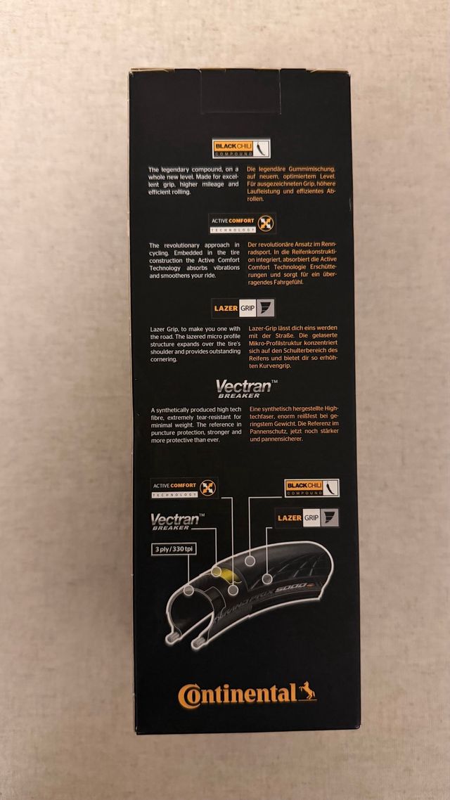 Cubierta Continental Grand Prix 5000 700x25