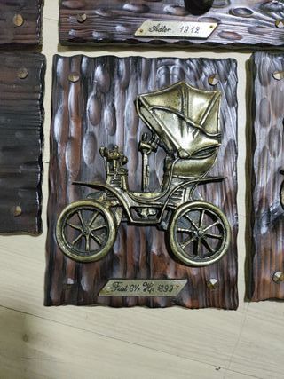 Coleccion Cuadros Decorativos Coches Antiguos (Set