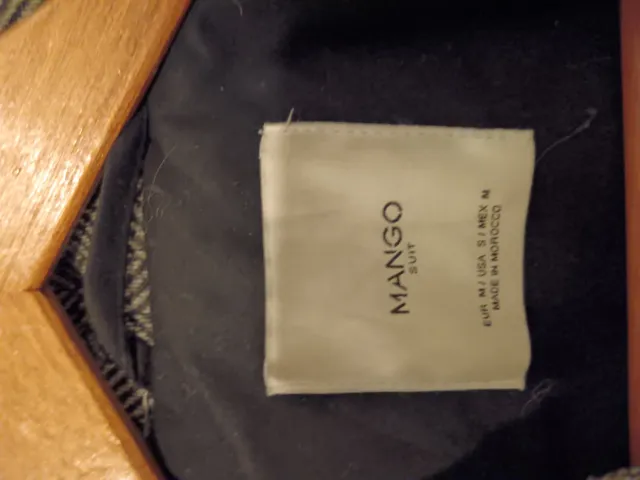 Abrigo largo Mango gris