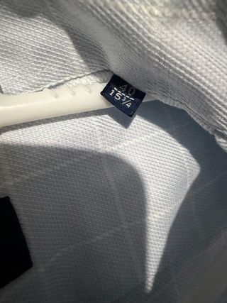 Camisa Massimo Dutti Azul Cuadros Talla 40