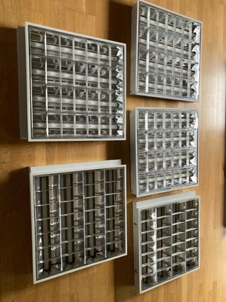 Pantalla Luminaria 4 Tubos