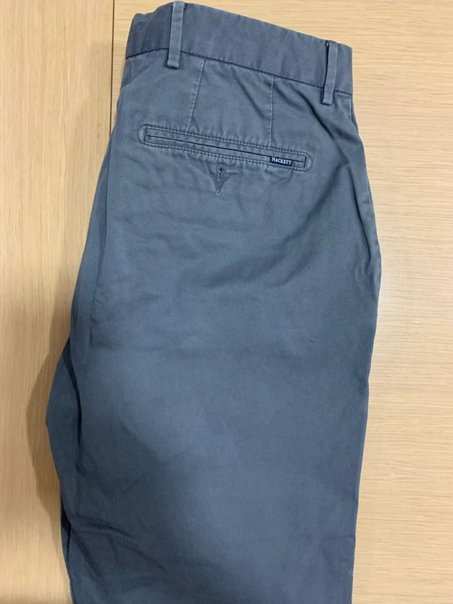 Chaqueta de cuero marrón hombre