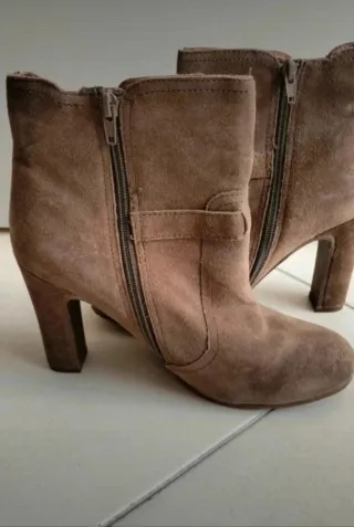 Stivaletti donna Scholl marroni