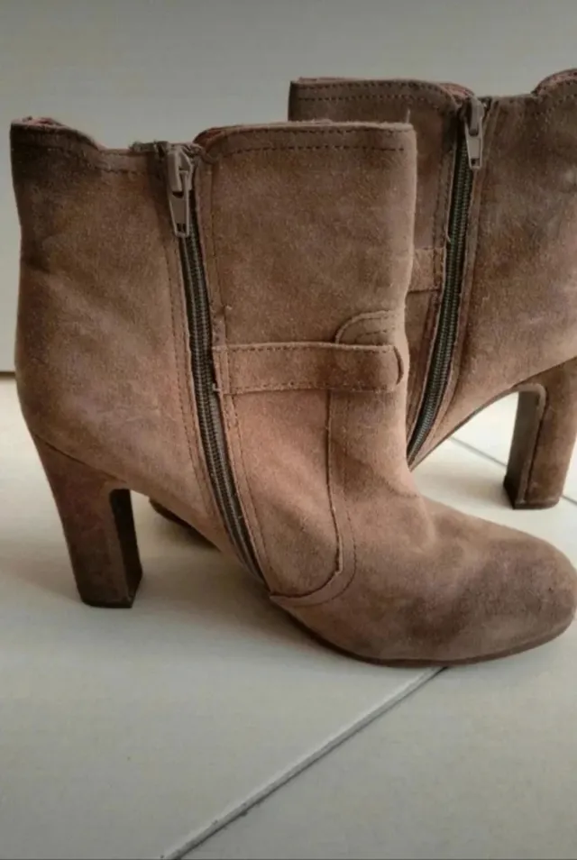 Stivaletti donna Scholl marroni