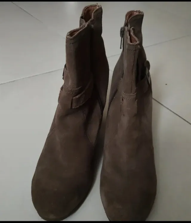 Stivaletti donna Scholl marroni