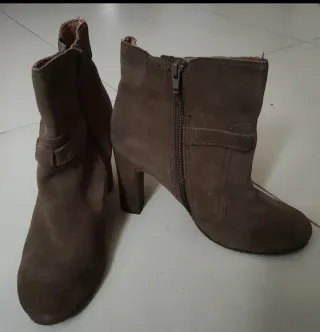 Stivaletti donna Scholl marroni