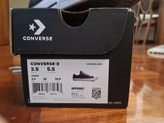 Zapatillas Converse Negras Talla 36