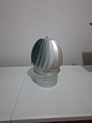 Extractor de humos galvanizado 200mm