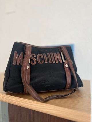 Bolso Moschino Negro y Marrón