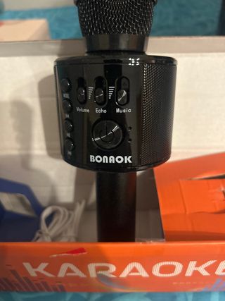 Micrófono Karaoke Bonaok Negro