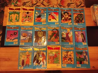 Colección de 17 Mangas de Dragón ball