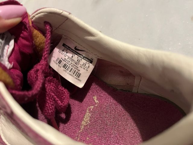 Nike Blazer Morado/Blanco