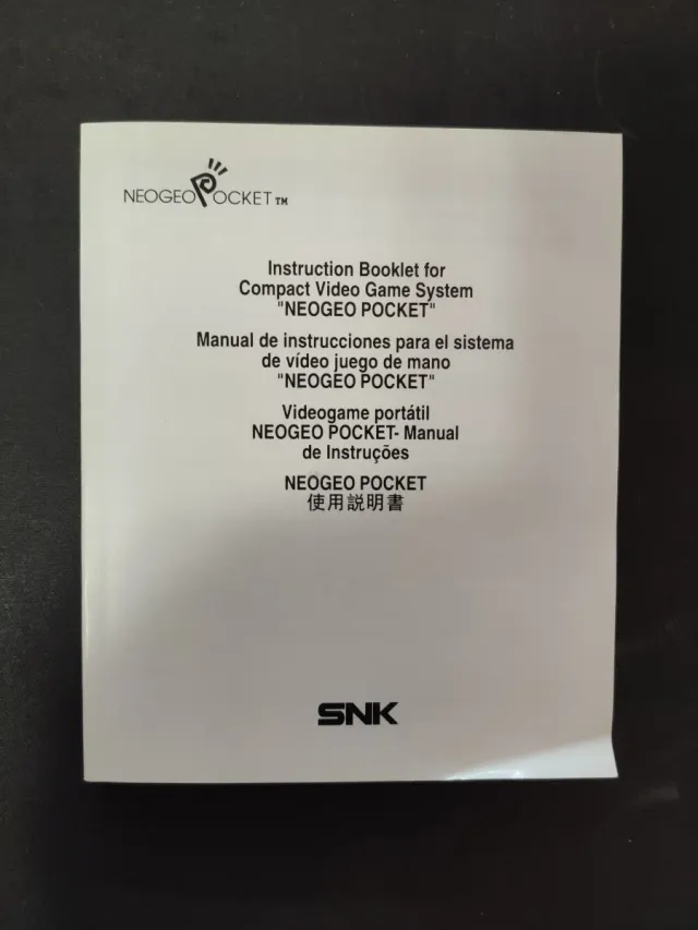 Neo Geo Pocket Platinum Silver